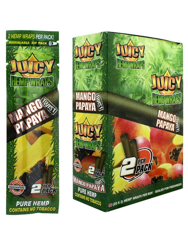 Juicy Hemp Wraps Mango Papya