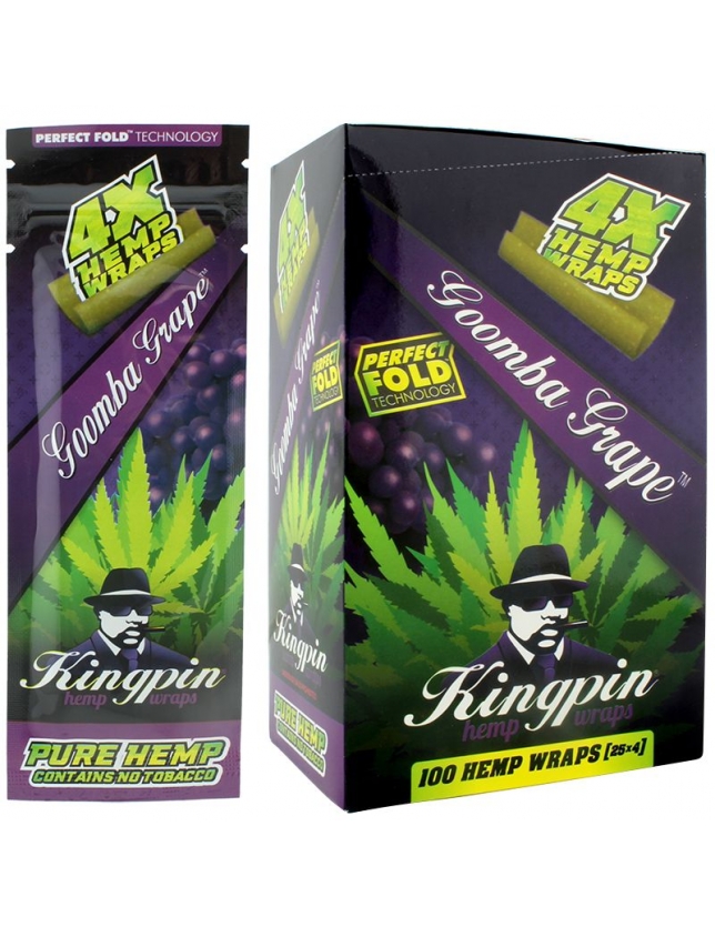 Kingpin Hemp Wraps Goomba Grape