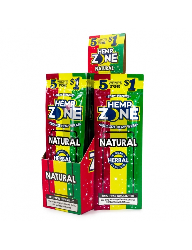 Hemp Zone Natural Wraps