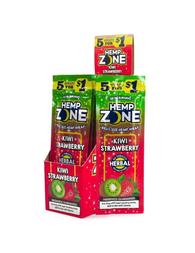 Hemp Zone Kiwi Strawberry Wraps