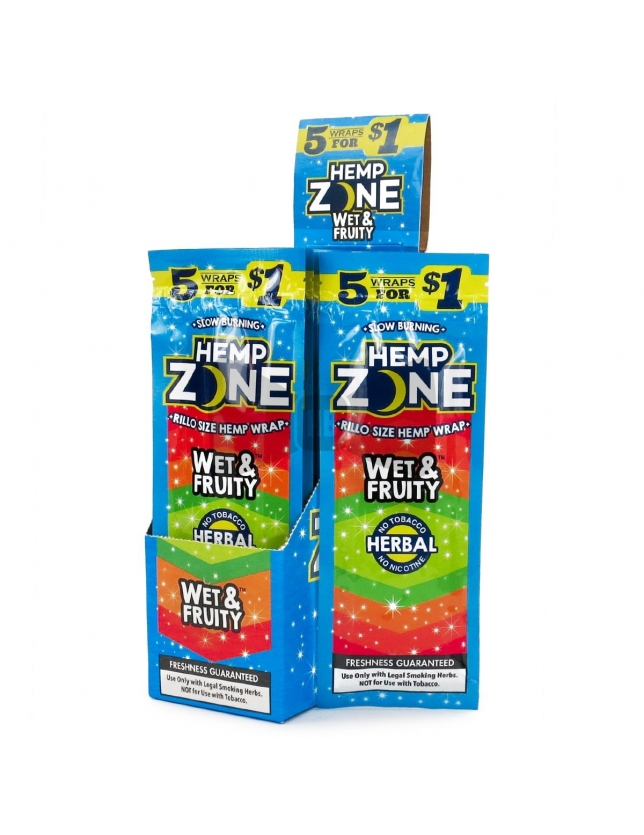 Hemp Zone Wet & Fruity Wraps