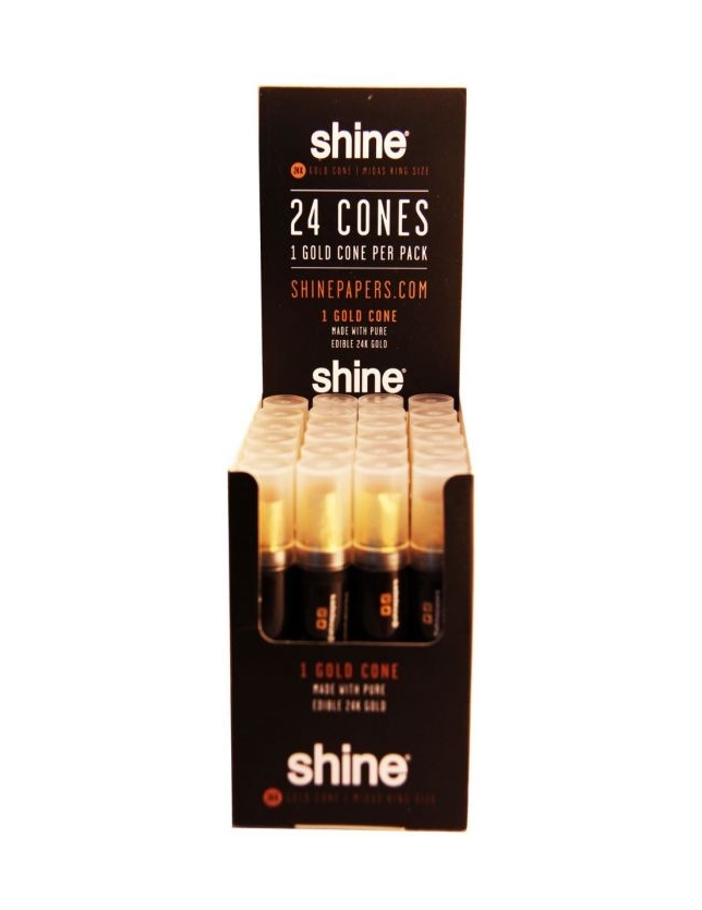 Shine 24K Gold Cones