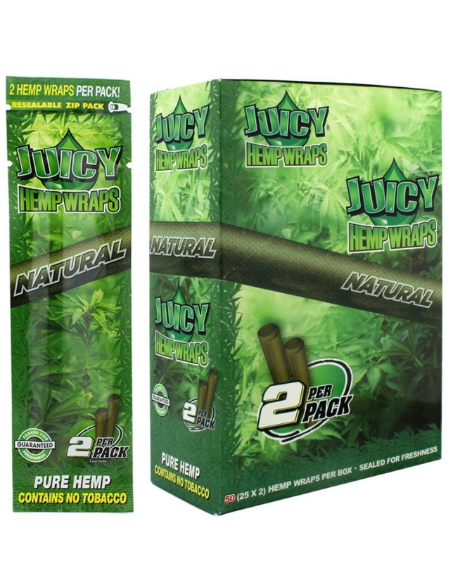 Juicy Hemp Wraps Natural